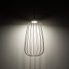 Beżowa lampa wisząca ażurowa druciana owalna minimalistyczna loftowa uniwersalna klasyczna SPHERA S 11309 TK-LIGHTING
